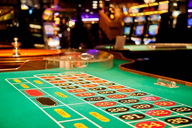 Live casino table with multiple camera angles